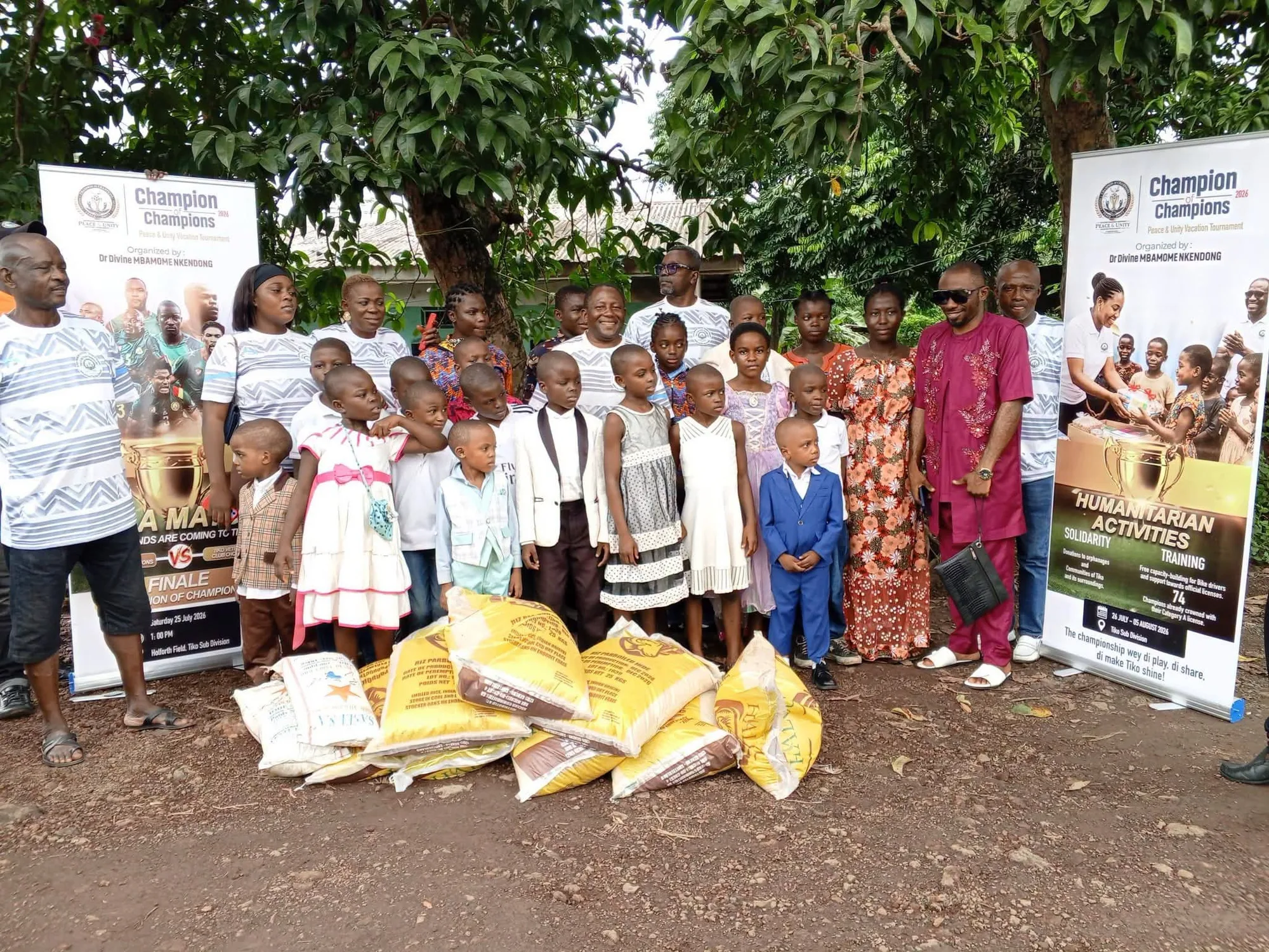 Dr. Divine Mbamome Extends Humanitarian Largesse to Orphanages and Communities in Tiko Sub-division
