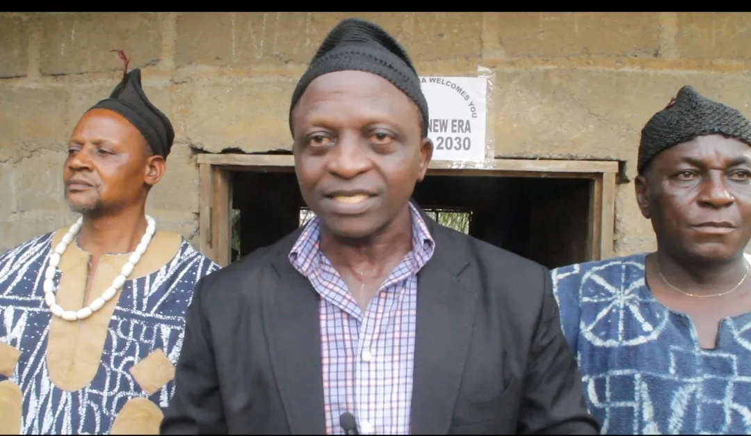 Lamntang. Kilo Francis, WICUDA Kumba branch president, talking to the media. When he took over the leadership of WICUDA Kumba branch, he sated that he will make sure that the Wimbum Cultural and Development Association will realize the completion of the hall, he also promised to bring all Wimbum groups in Kumba as well as sons and daughters together to ensure unity and development.