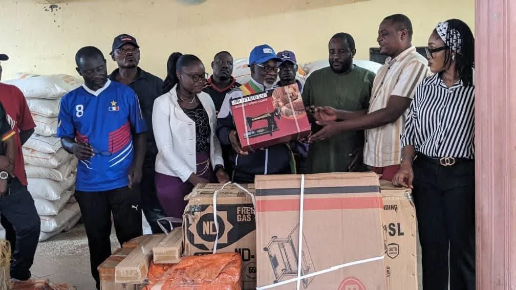 Tiko Mayor Donates Equipment to Tiko Youth Centre, COBADE and Mudeka Girls Centre