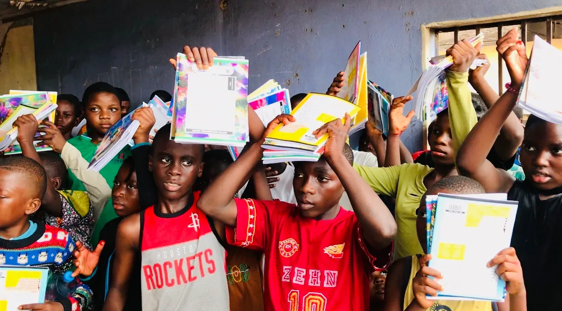 Neba Elvis Ngwa Donates School Items to Over 700 Children in Kumba